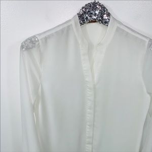 Gorgeous sheer blouse size S